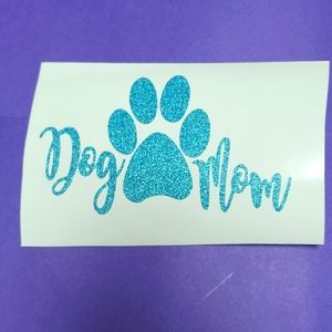 Dog Mom Decal